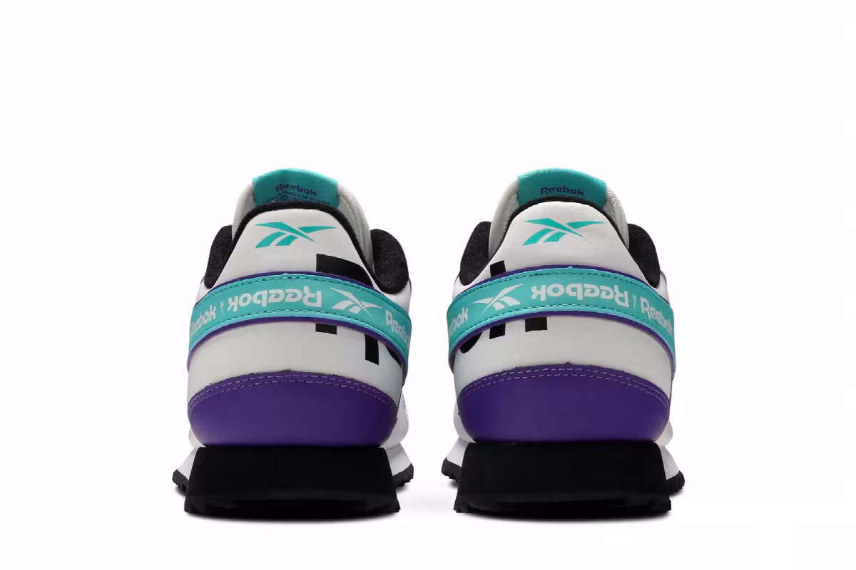 Reebok Classic Leather White Turquoise, view 7