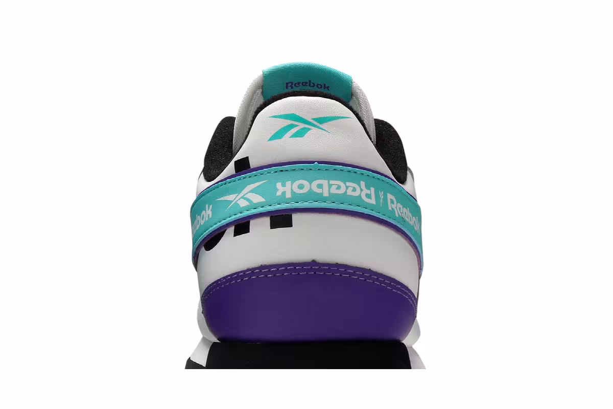 Reebok Classic Leather White Turquoise, view 8