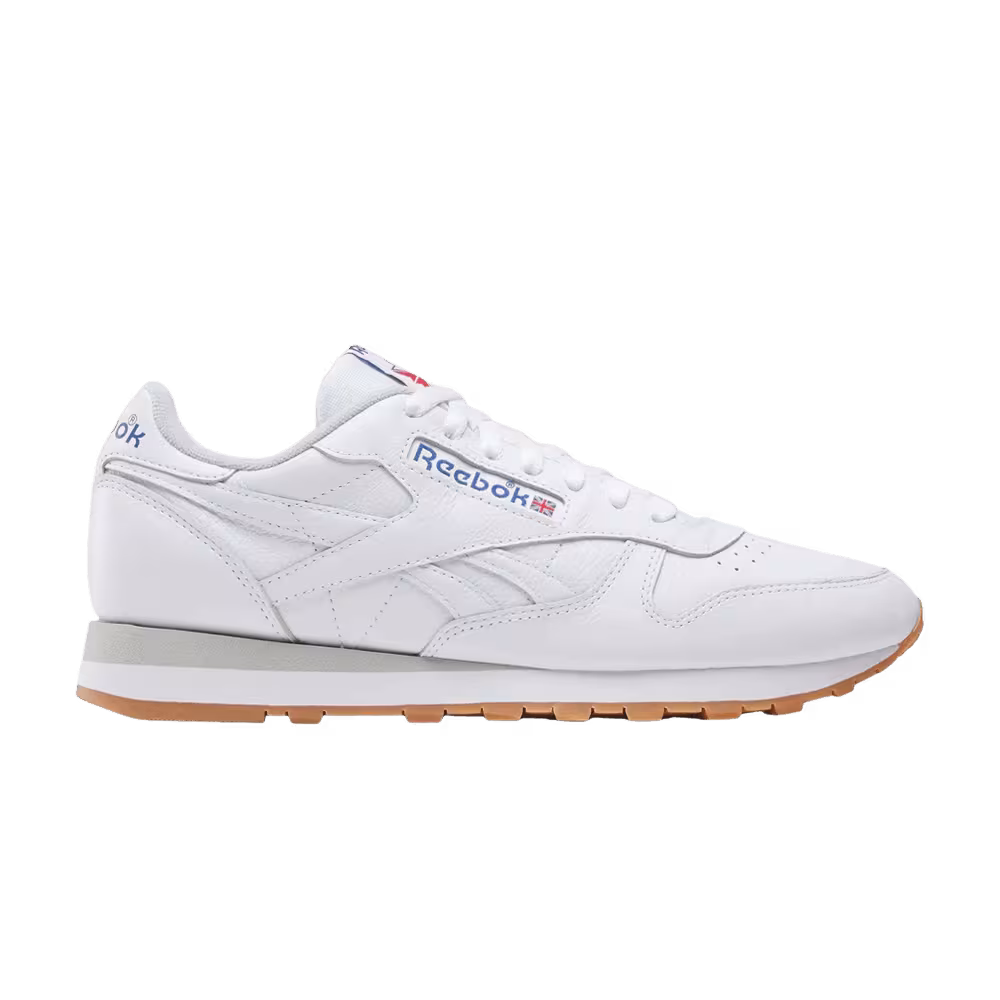 Reebok Classic Leather White Blue Gum