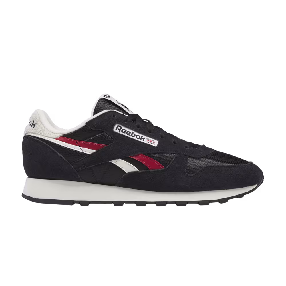 Reebok Classic Leather Black Flash Red