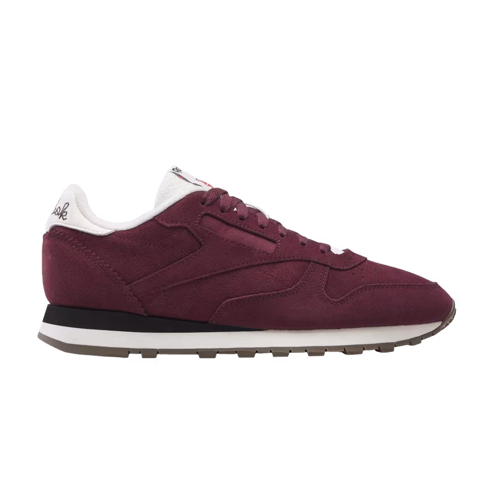 Reebok Classic Leather Black Cherry/Chalk/Black
