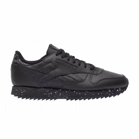 Reebok Classic Leather Ripple 'Black White Speckled'