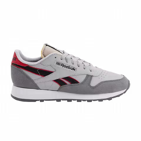 Reebok Classic Leather 'Pure Grey Vector Red'