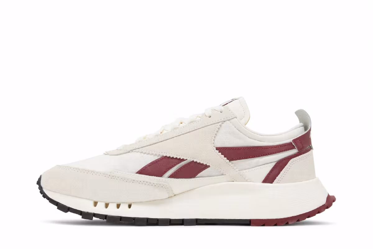 Reebok Classic Leather Legacy GTX Chalk Collegiate Burgundy, view 4
