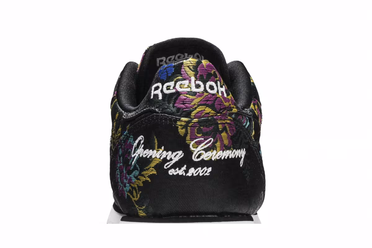 Opening Ceremony x Reebok Classic Leather Premium Black, view 8