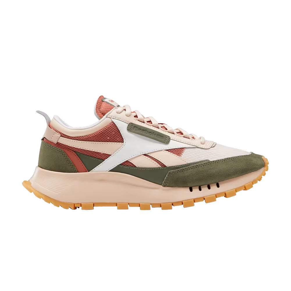 Kakao x Reebok Classic Leather Legacy Soft Ecru Hunter Green