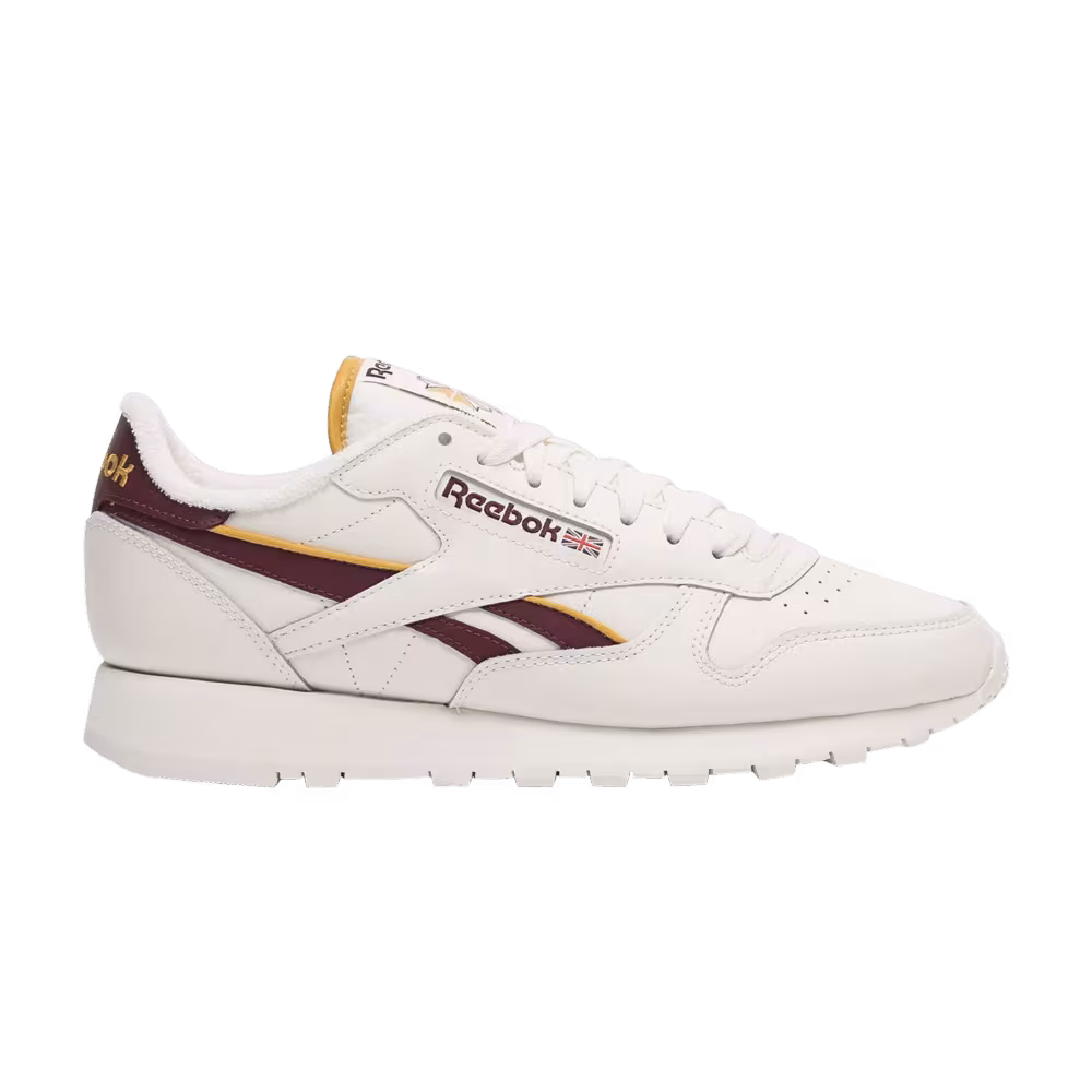 Reebok Classic Leather Chalk Classic Maroon