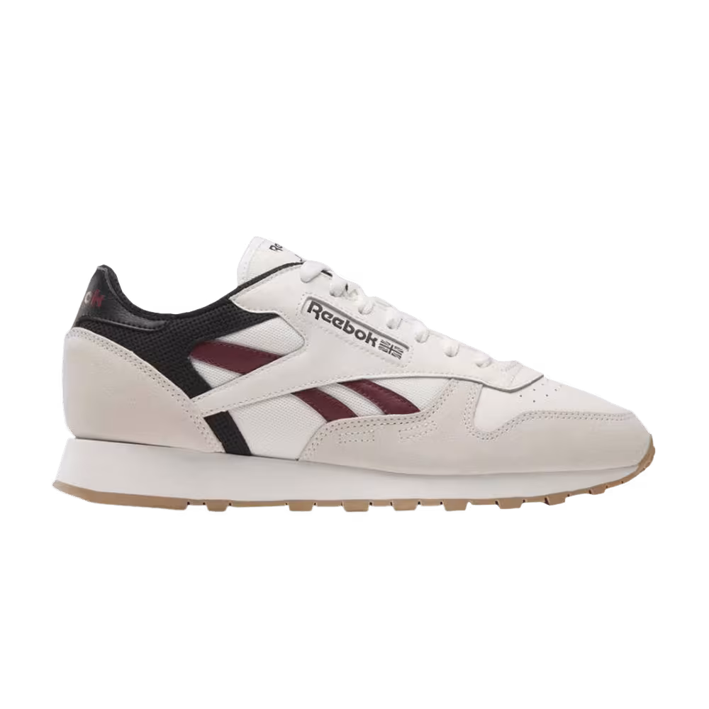 Reebok Classic Leather Chalk Classic Maroon
