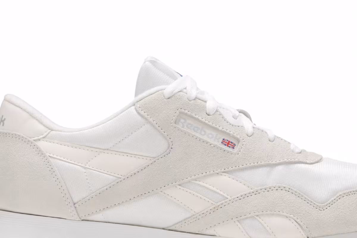 Reebok Classic Nylon OG White Light Grey, view 3