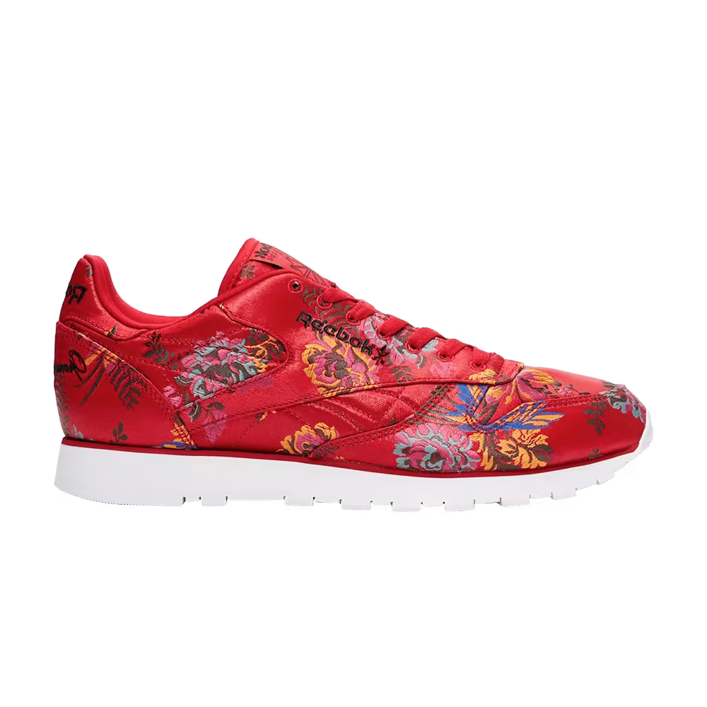 Opening Ceremony x Reebok Classic Leather Chinese Jacquard Floral