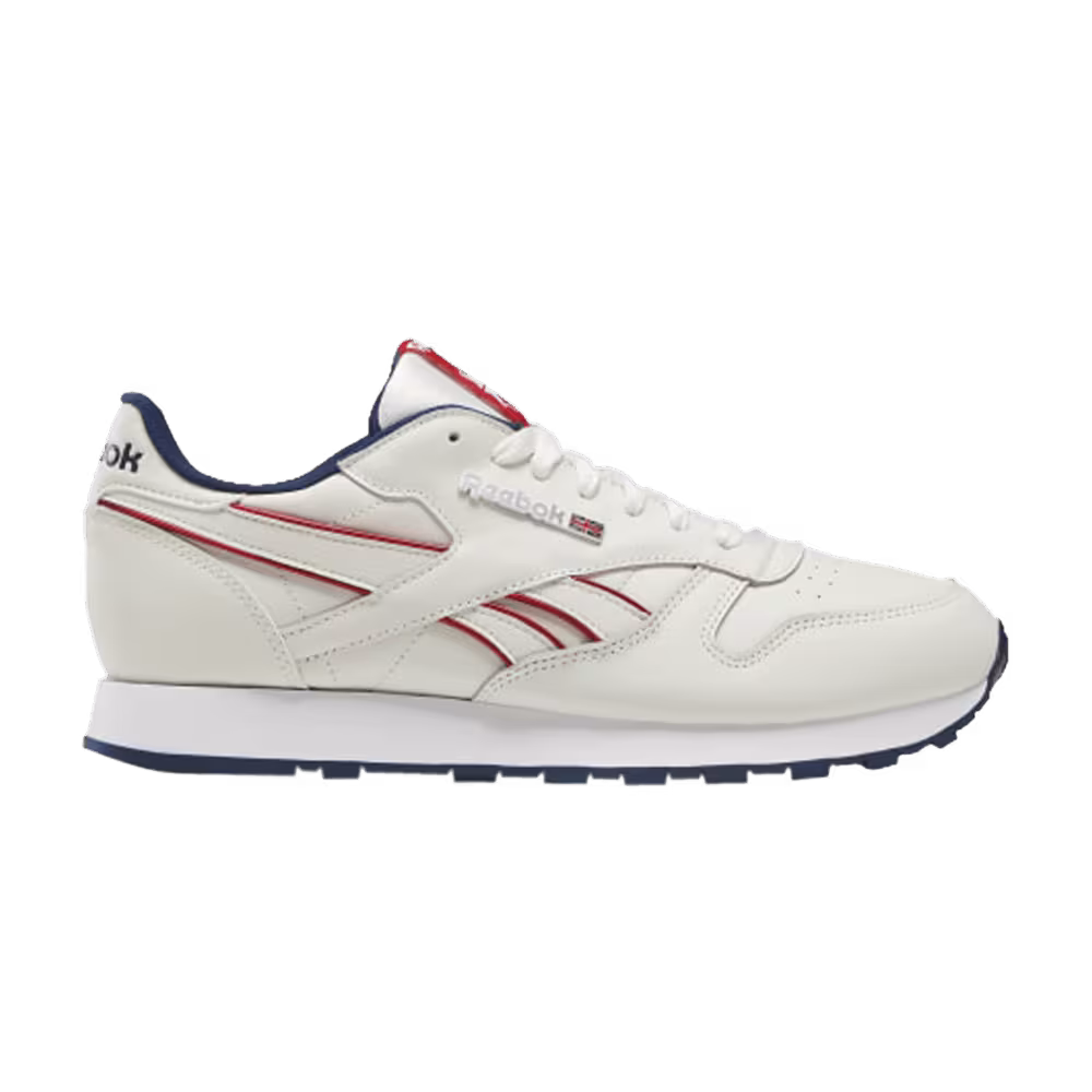 Reebok Classic Leather Chalk Navy Red