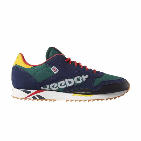 Reebok Classic Leather Ripple Altered 'Green Red'
