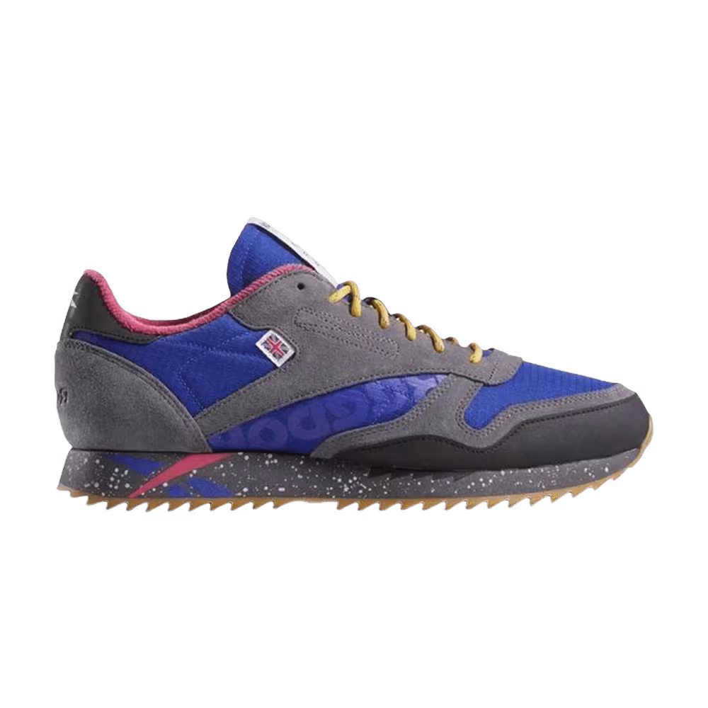 Reebok Classic Leather Ripple MU Ash Grey Blue Move
