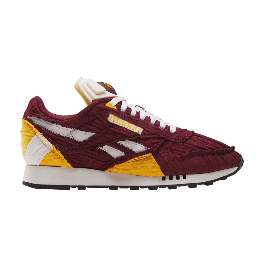 Market x Reebok Classic Leather Pump Classic Burgundy