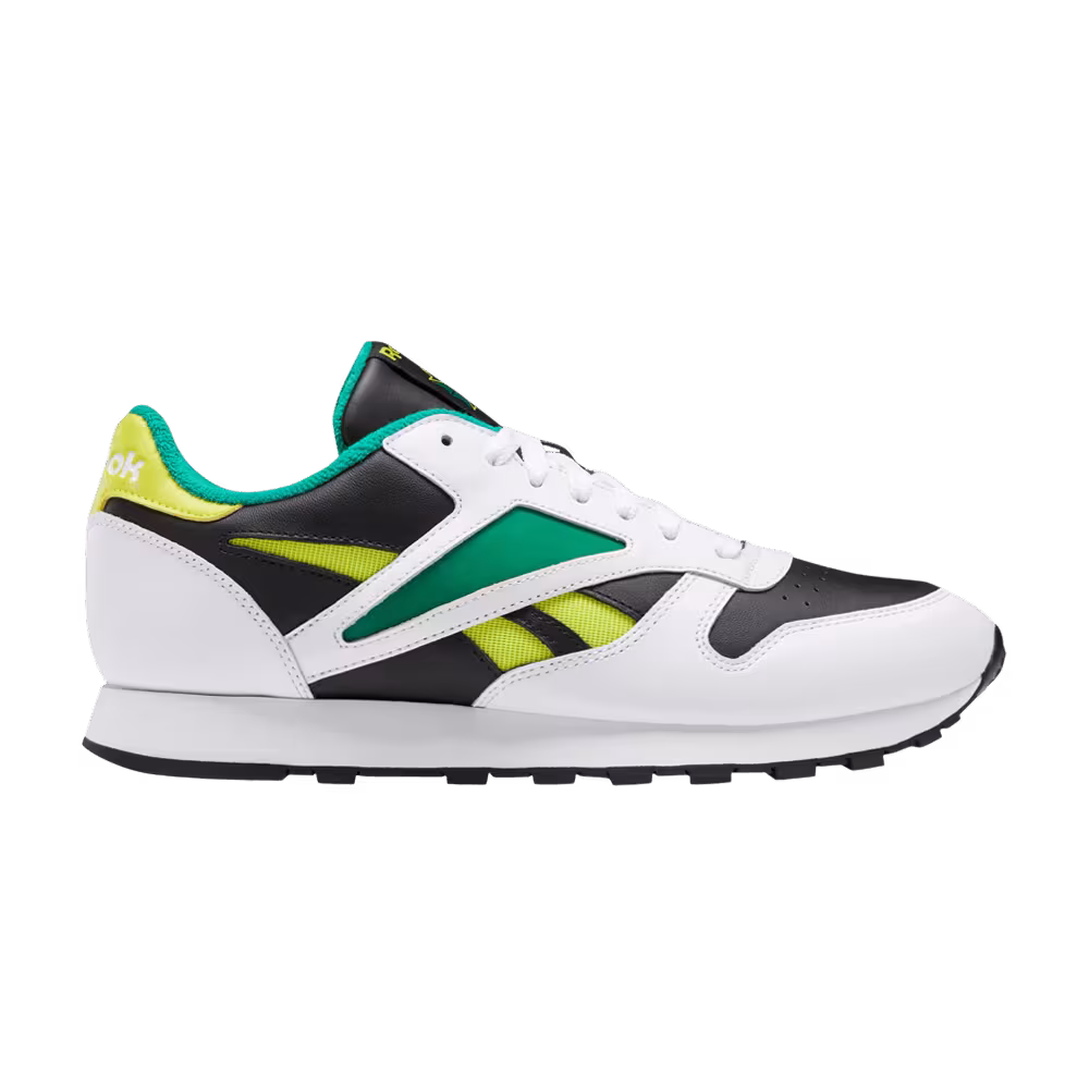 Reebok Classic Leather Mark Black Hero Yellow