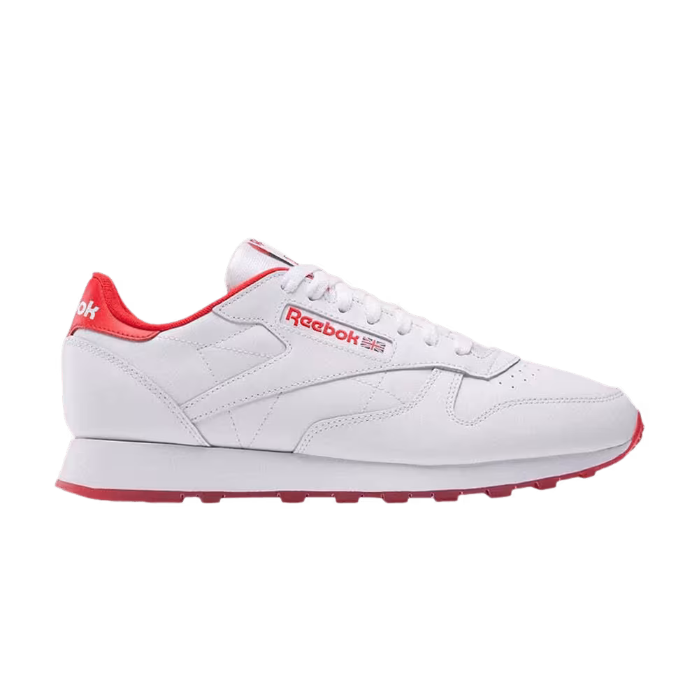 Reebok Classic Leather White Instinct Red