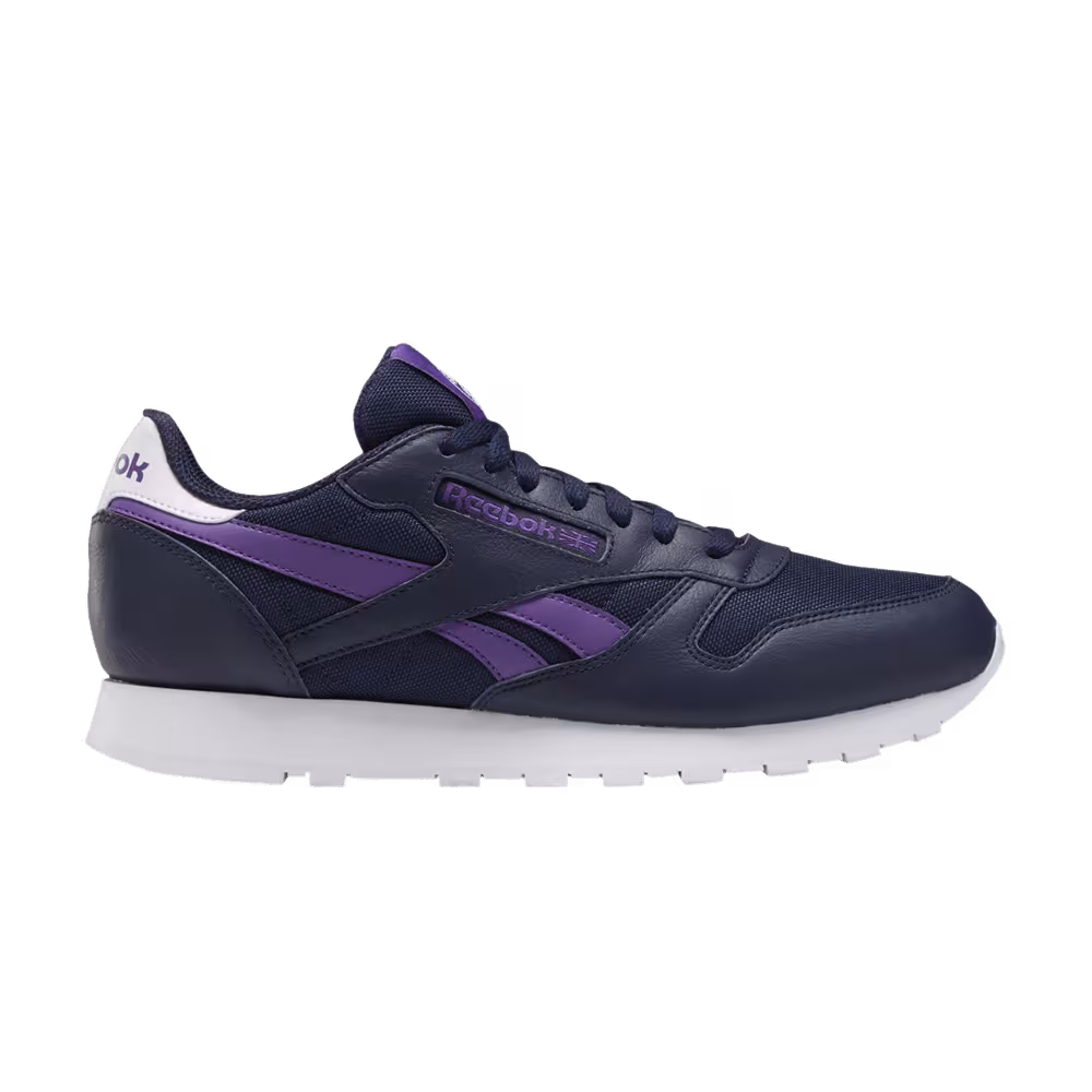 Reebok Classic Leather Vector Navy Purple