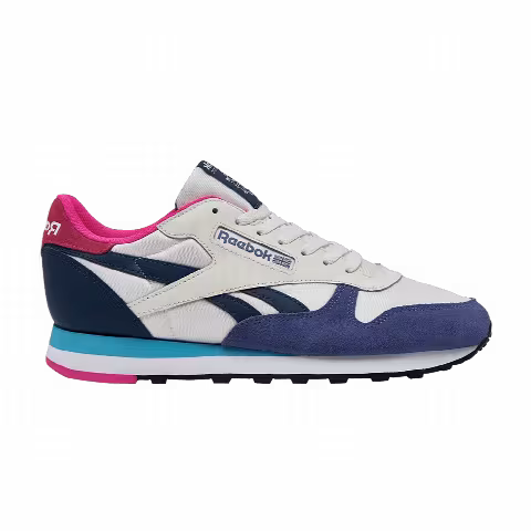 Reebok Classic Leather 'Uniform Blue Laser Pink'
