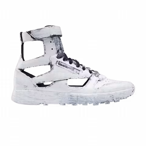 Maison Margiela x Reebok Classic Leather Tabi High 'Handpainted - Bianchetto' Sample
