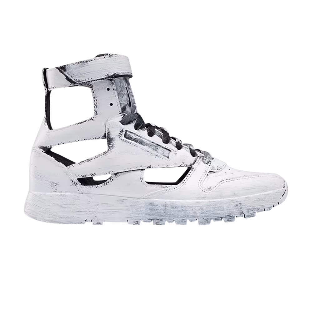 Maison Margiela x Reebok Classic Leather Tabi High Handpainted - Bianchetto