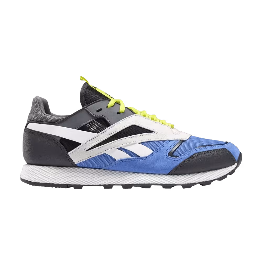Reebok Classic Leather Trail Blue Blaze Pure Grey