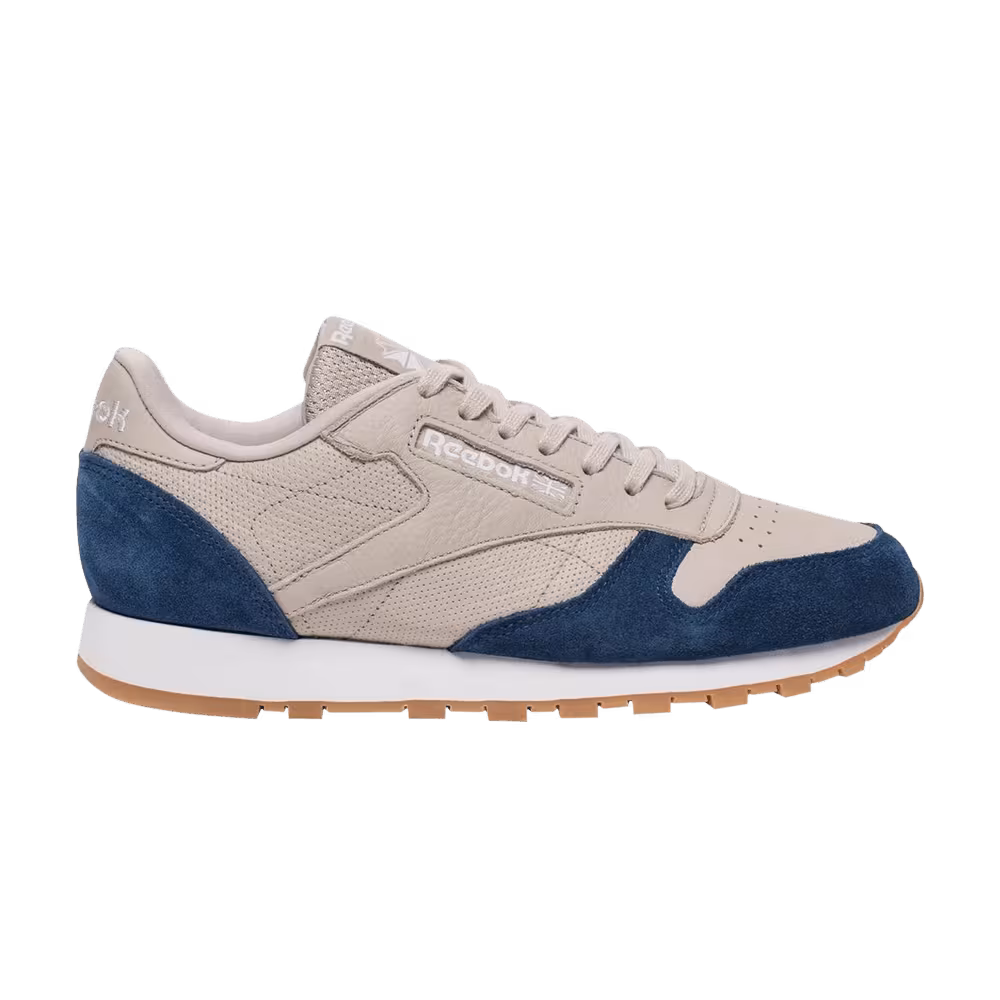 Reebok Classic Leather Sand Stone Washed Blue