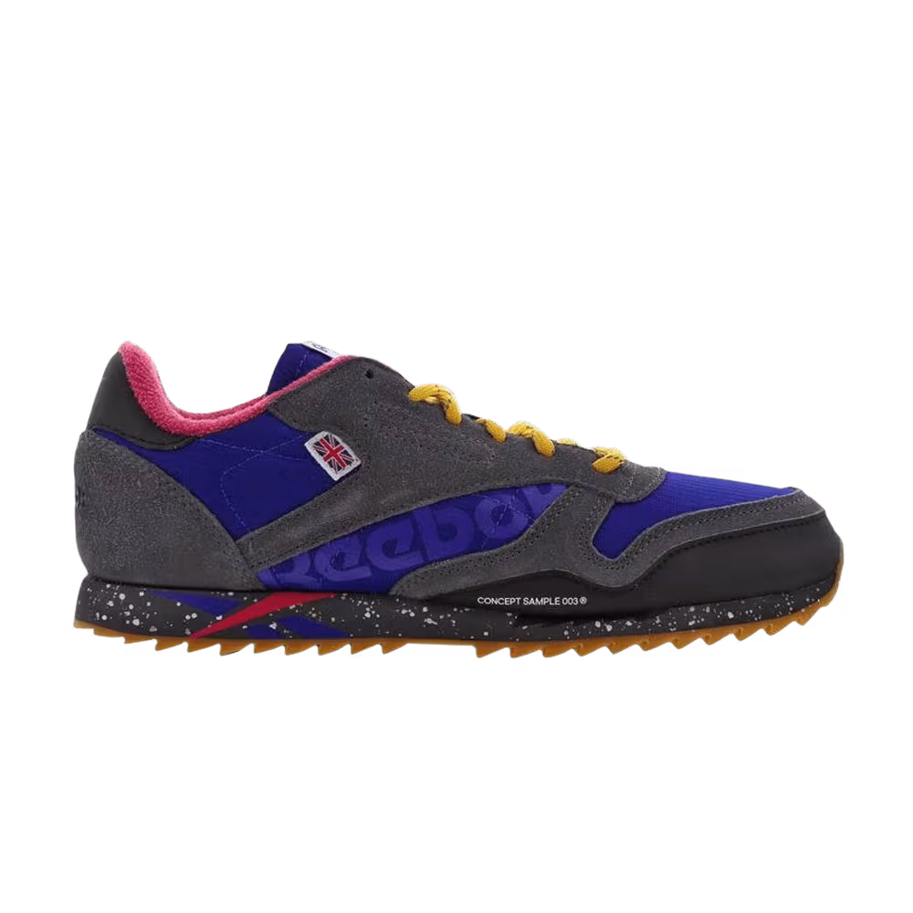 Reebok Classic Leather Ripple Altered GS Ash Grey Blue