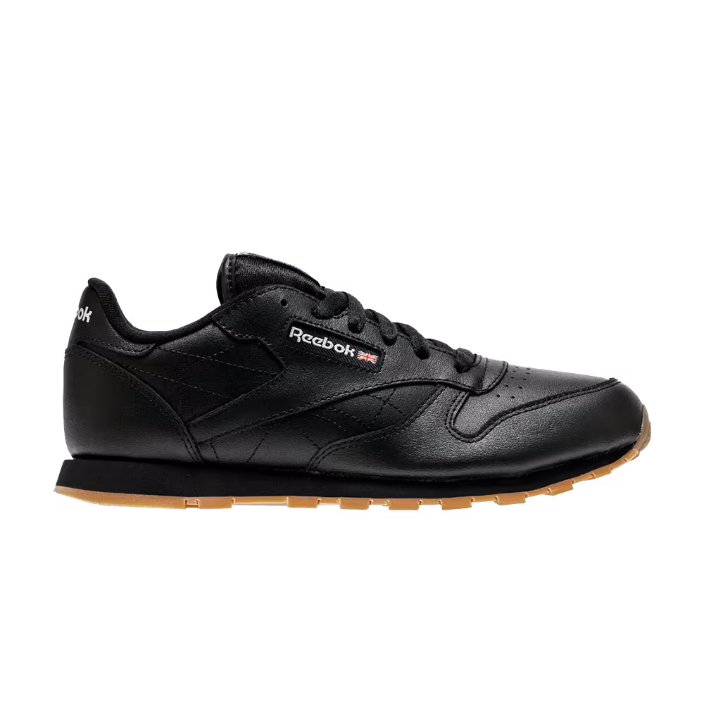 Reebok Classic Leather J Black Gum