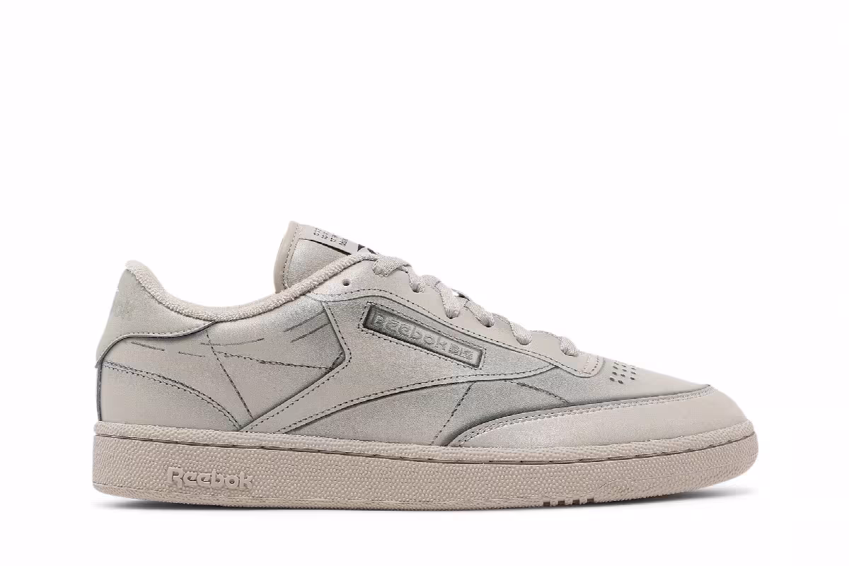 Maison Margiela x Reebok Club C Tan, view 2