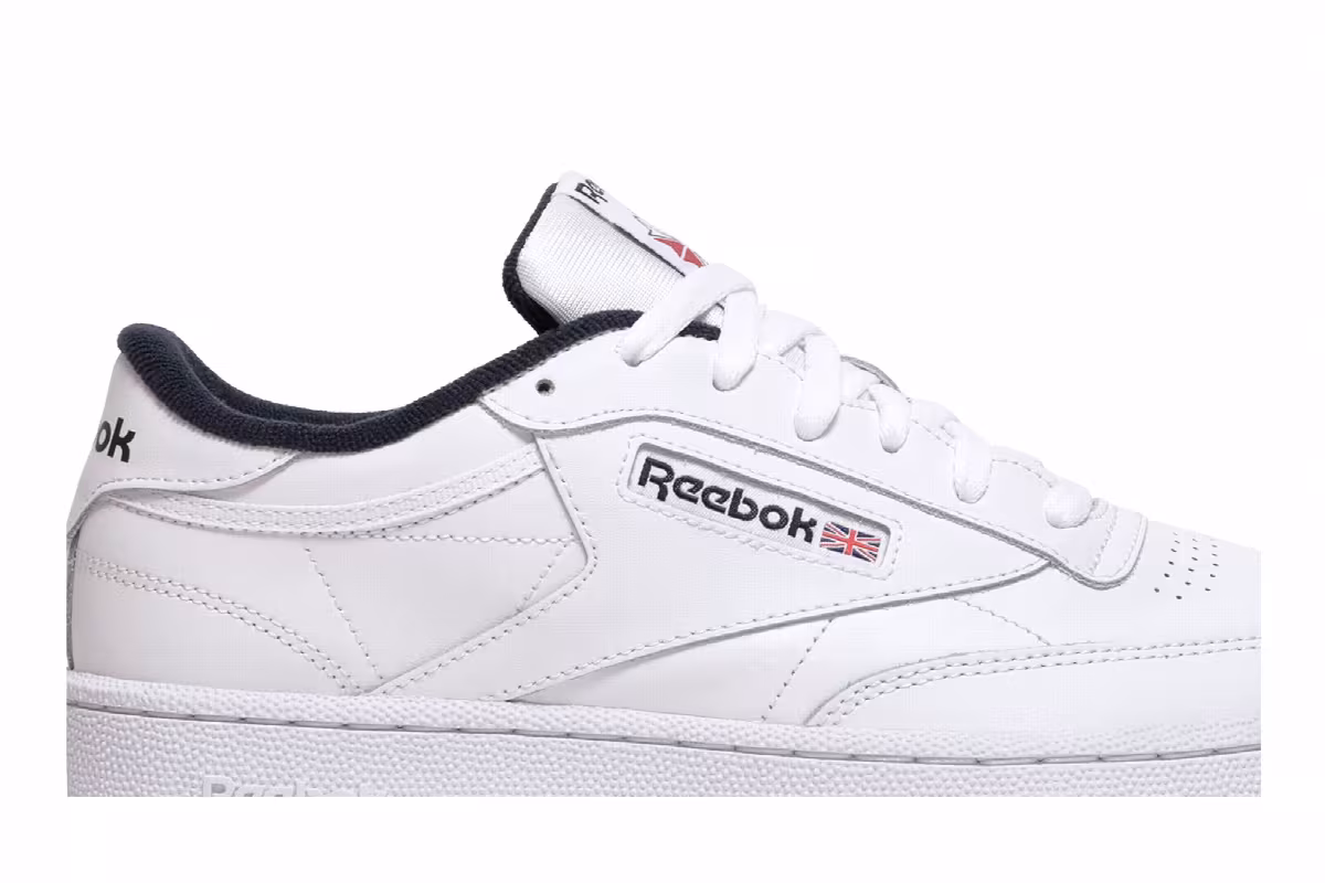Reebok Club C 85 White Navy, view 3