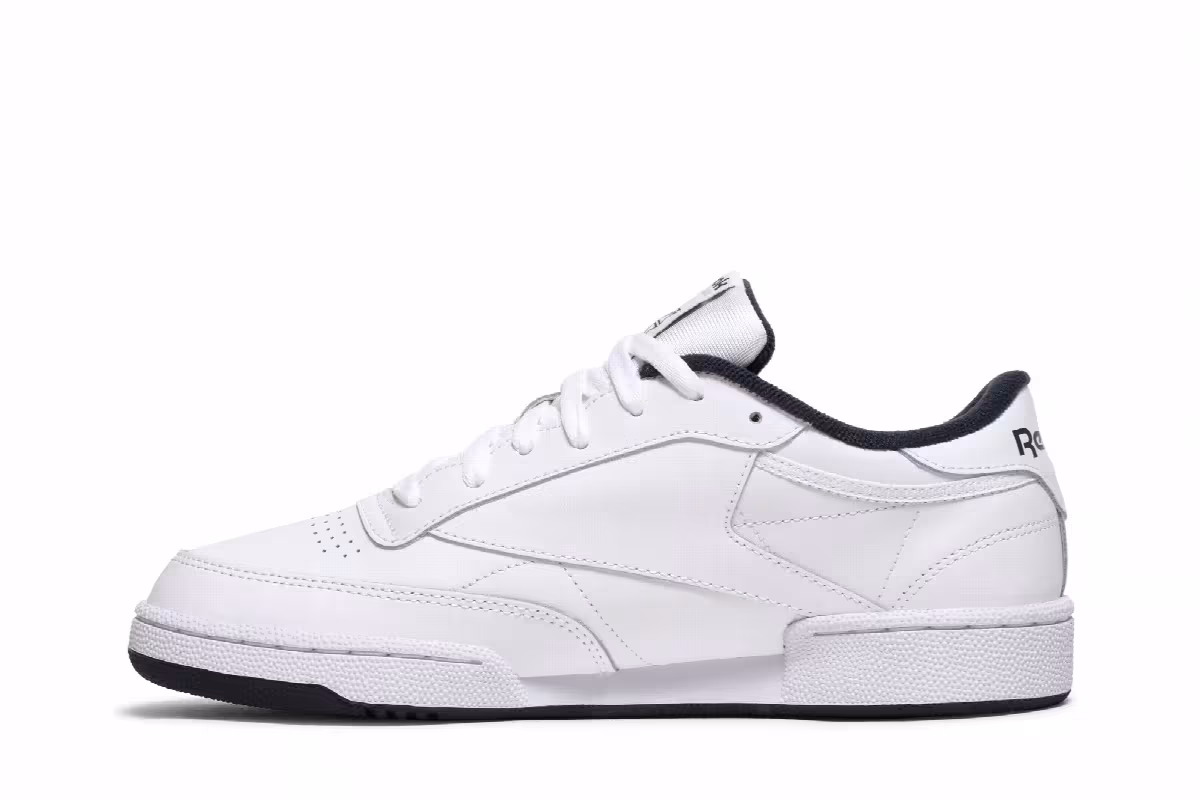 Reebok Club C 85 White Navy, view 4