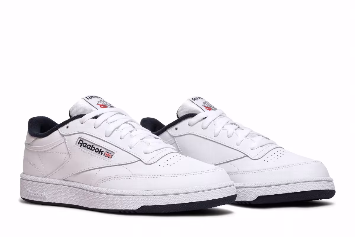 Reebok Club C 85 White Navy, view 9