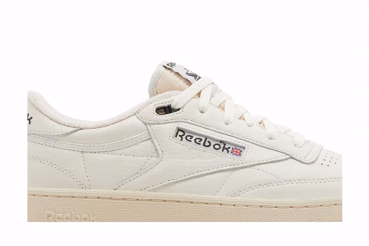 Reebok Club C 85 Vintage Chalk White Black, view 3