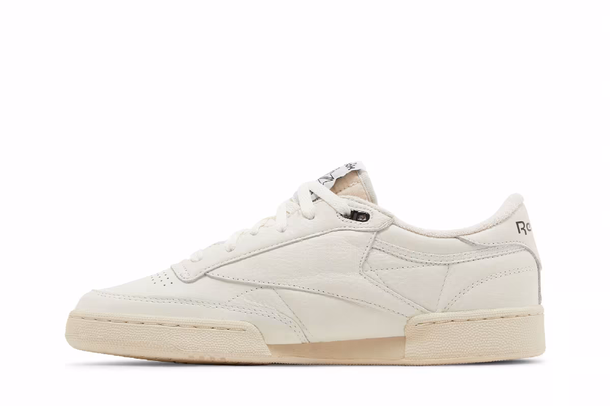 Reebok Club C 85 Vintage Chalk White Black, view 4