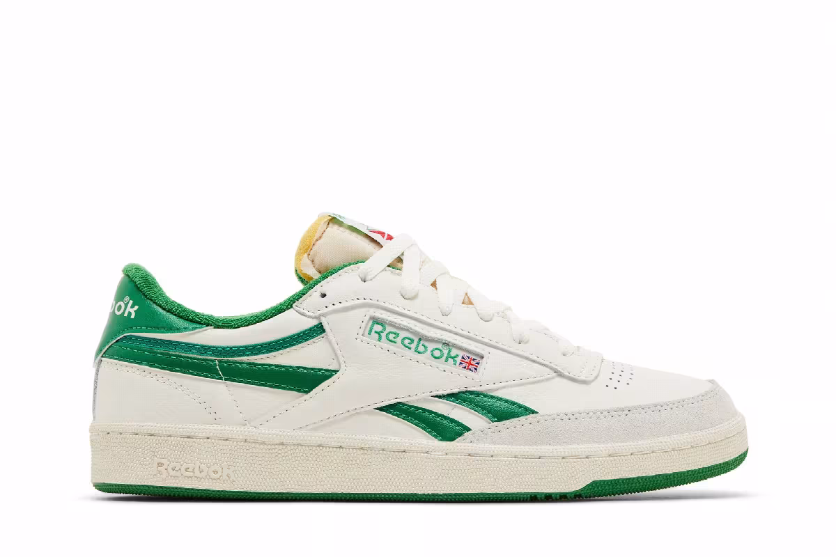 Reebok Club C Revenge Vintage Chalk Glen Green 2023, view 2