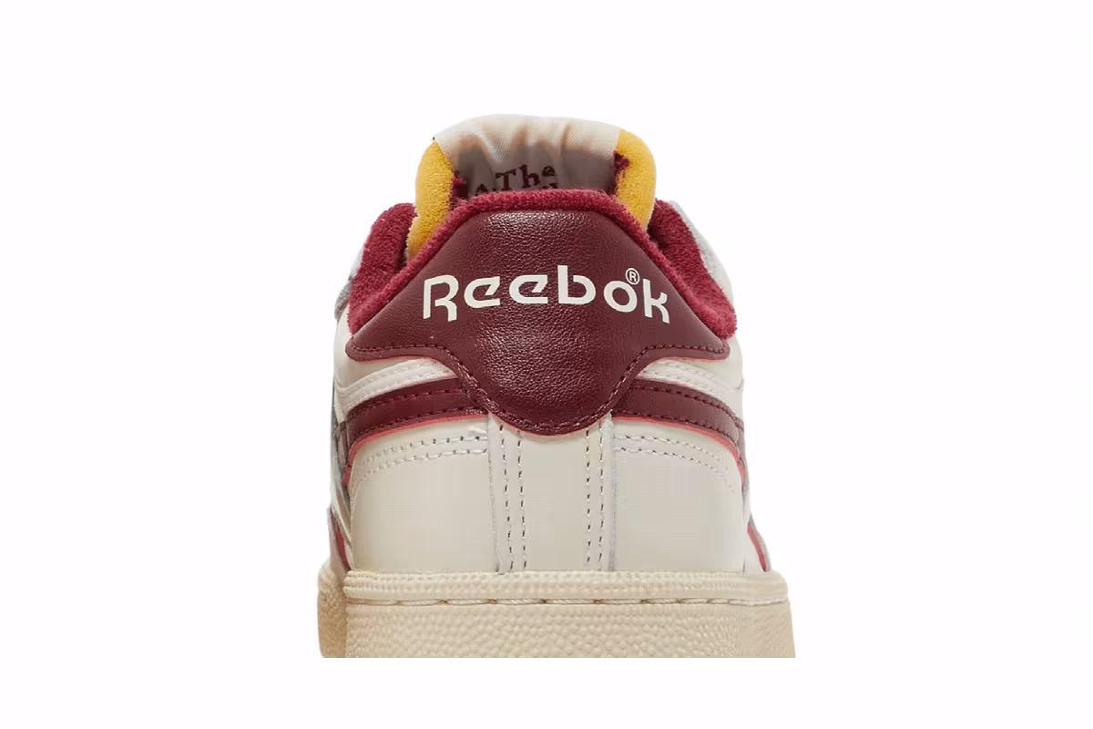 Reebok Club C Revenge Vintage Chalk Classic Burgundy, view 8