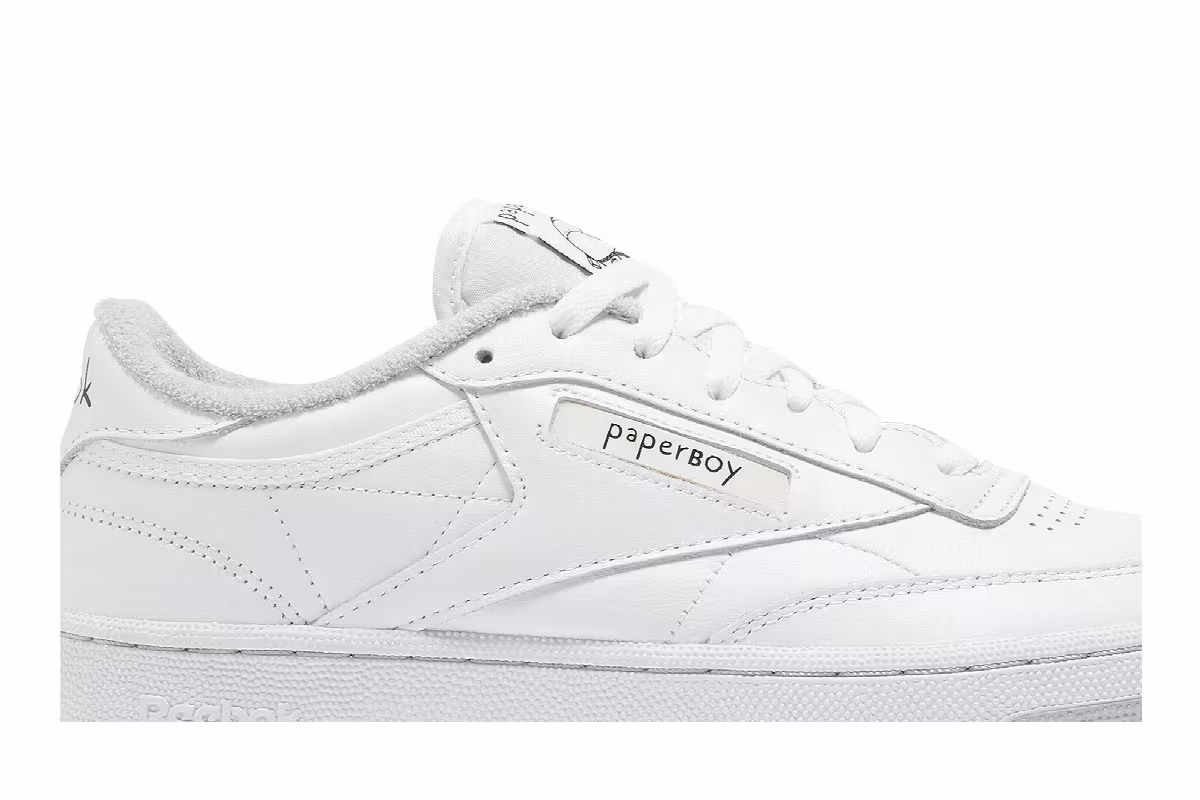 BEAMS x Paperboy Paris x Reebok Club C 85 Milk Boy, view 3