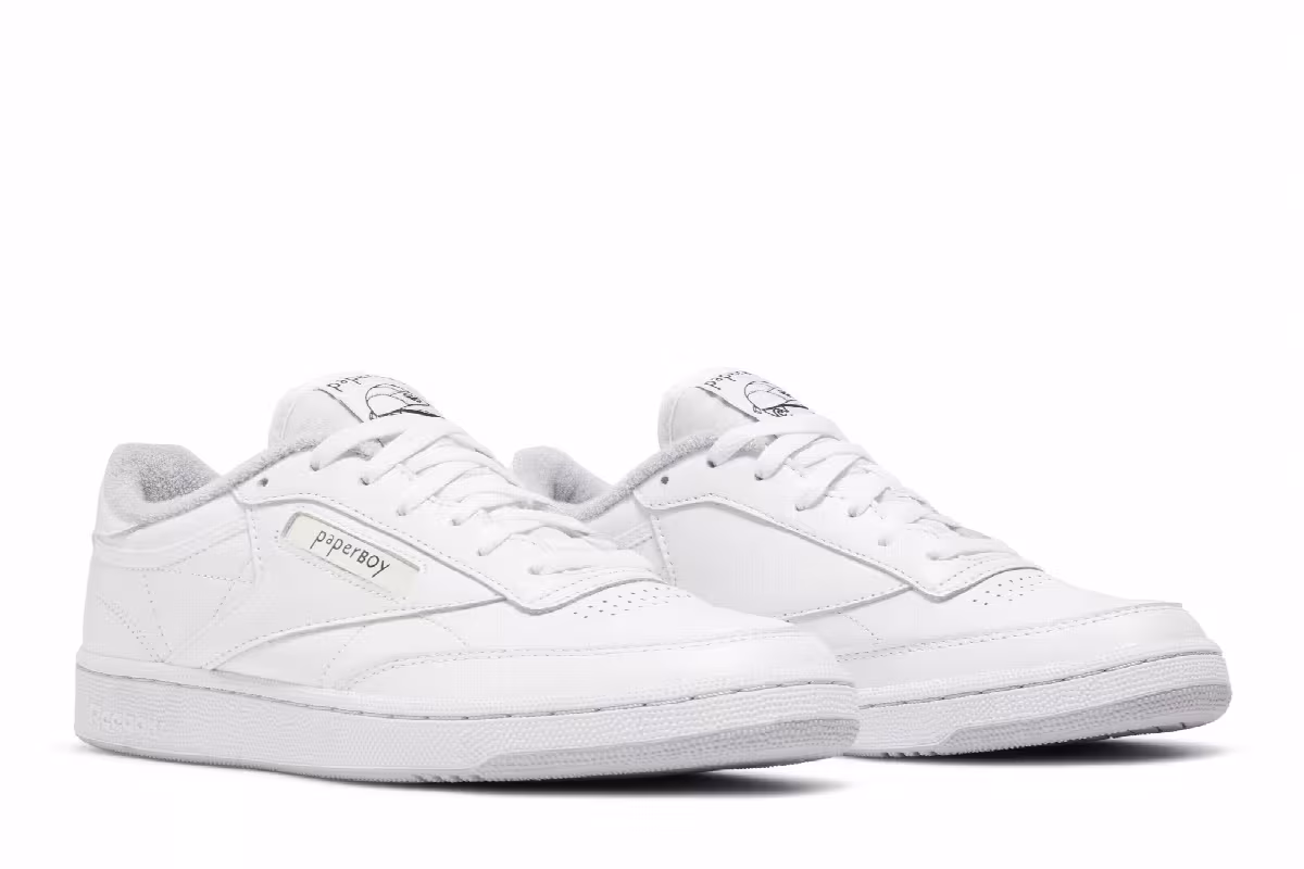 BEAMS x Paperboy Paris x Reebok Club C 85 Milk Boy, view 9