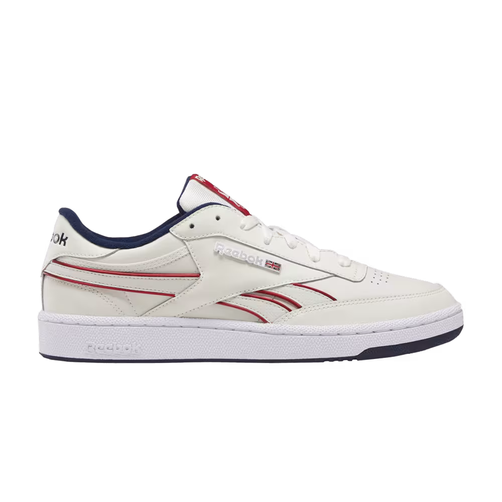 Reebok Club C Revenge Plus Chalk Navy Red