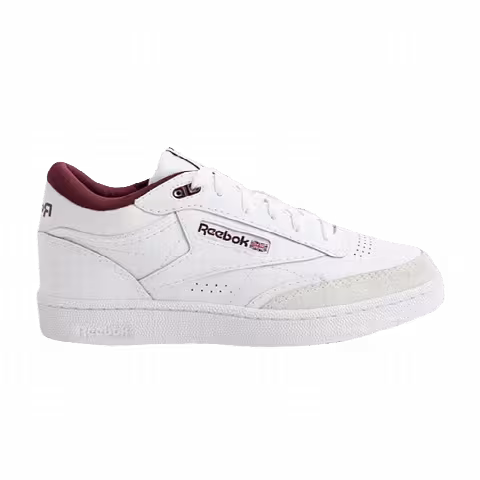 Reebok Club C Mid 2 'White Classic Maroon'