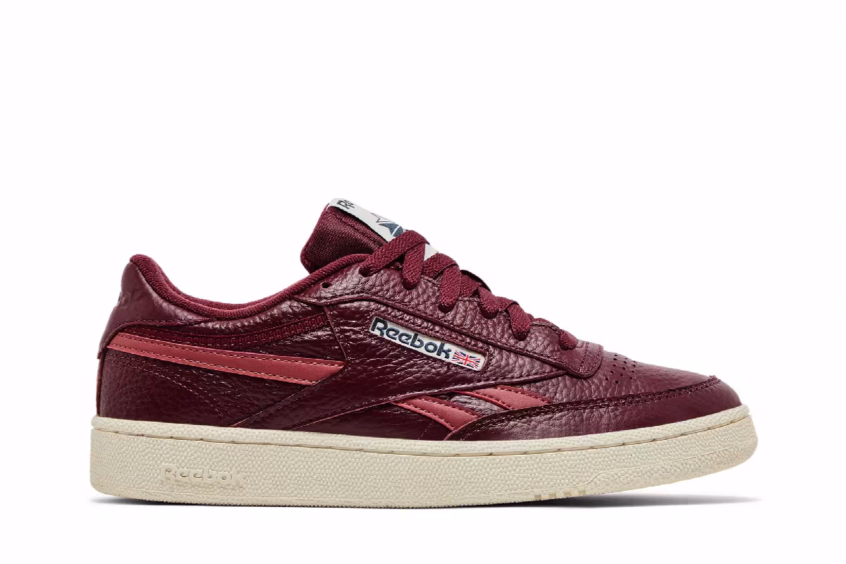 Reebok Club C Revenge MU Maroon, view 2