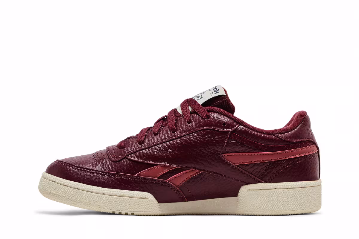Reebok Club C Revenge MU Maroon, view 4