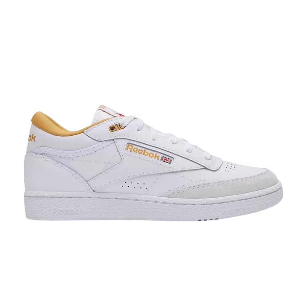 Reebok Club C Mid 2 White Retro Gold