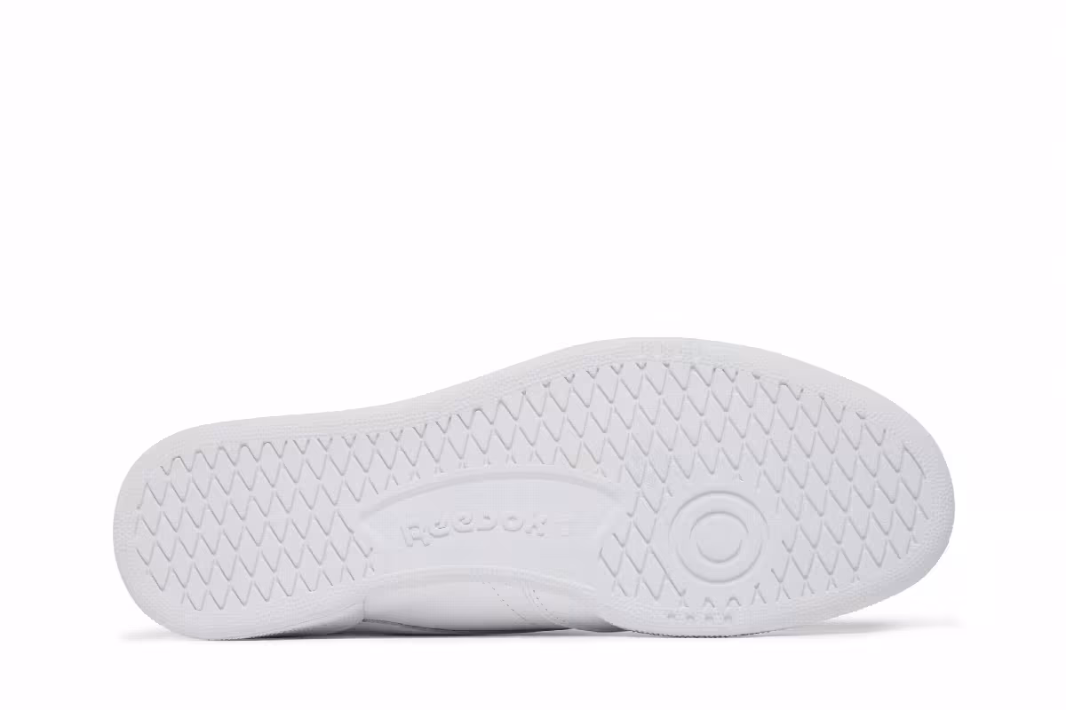 atmos x #FR2 x Reebok Club C 85 White Grey, view 5