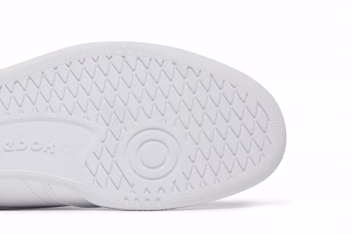 atmos x #FR2 x Reebok Club C 85 White Grey, view 6