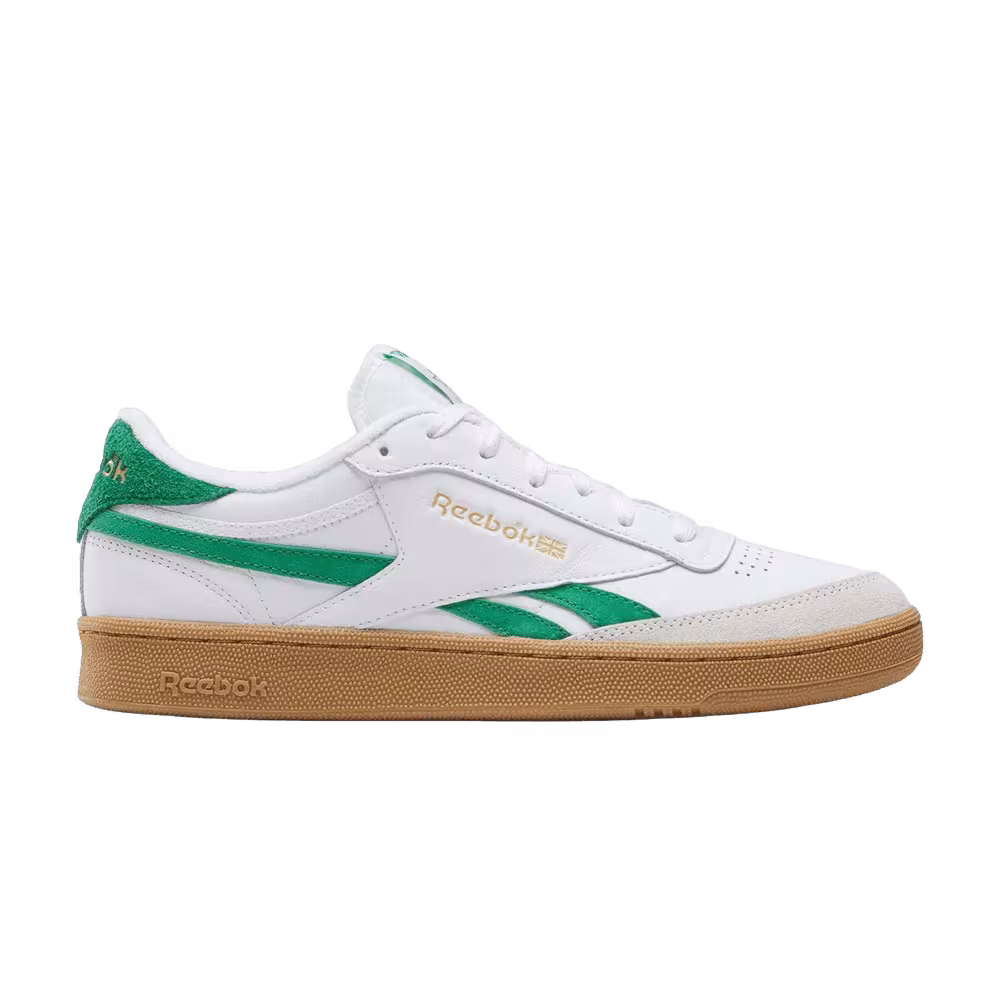 Reebok Club C Revenge Vintage White Team Green Gum