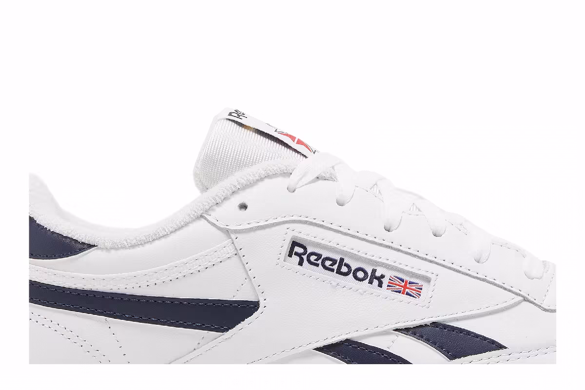 Reebok Club C Revenge White Vector Navy, view 3
