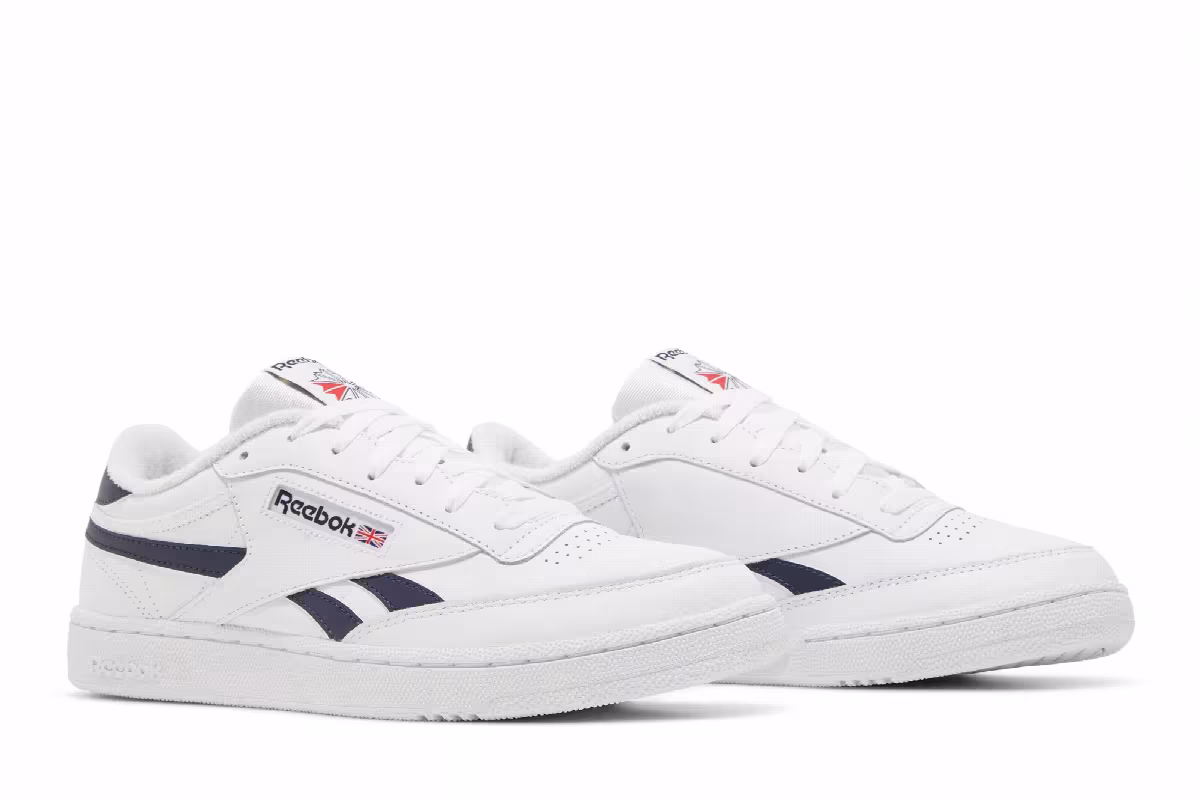 Reebok Club C Revenge White Vector Navy, view 9