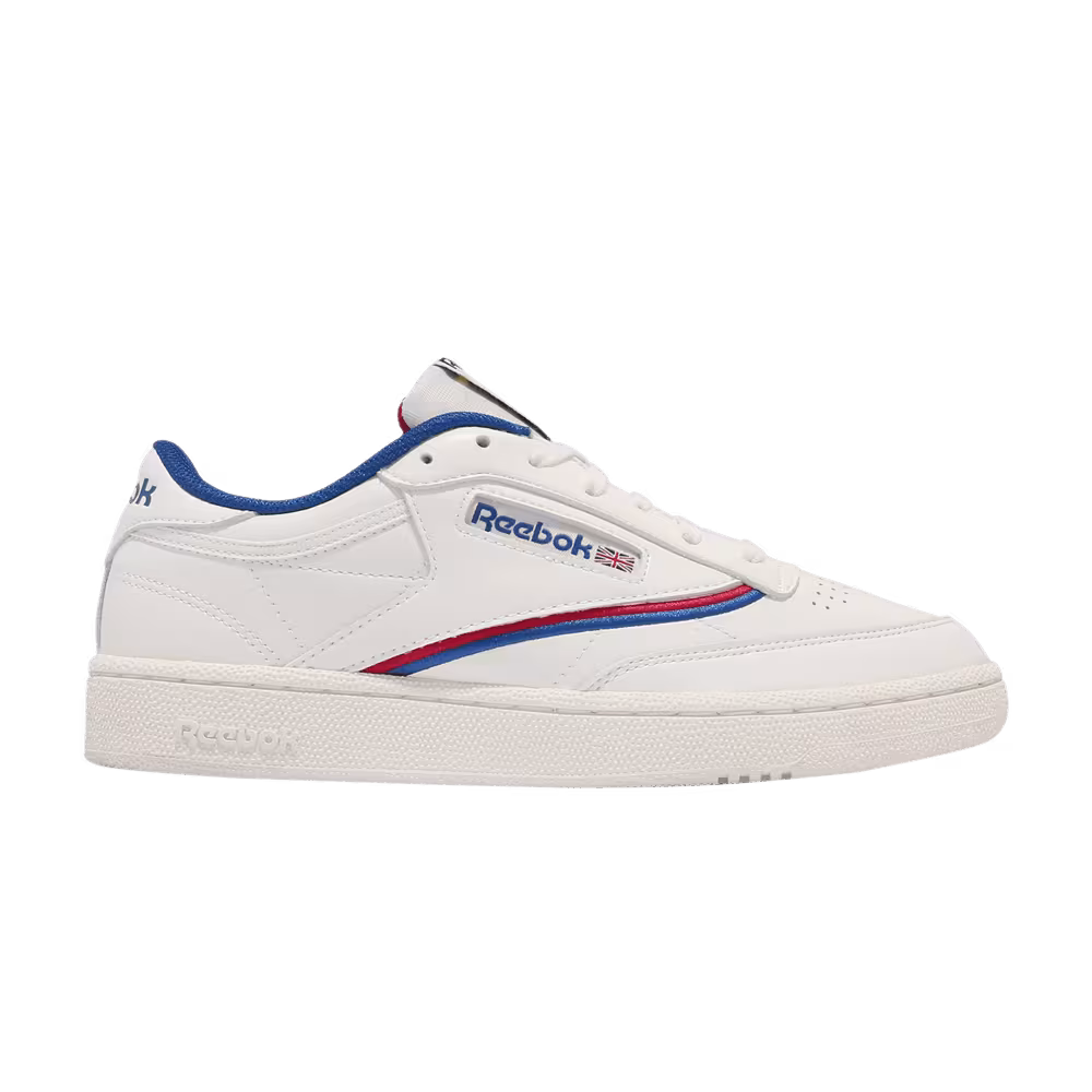 Reebok Club C 85 Chalk Vector Blue Red