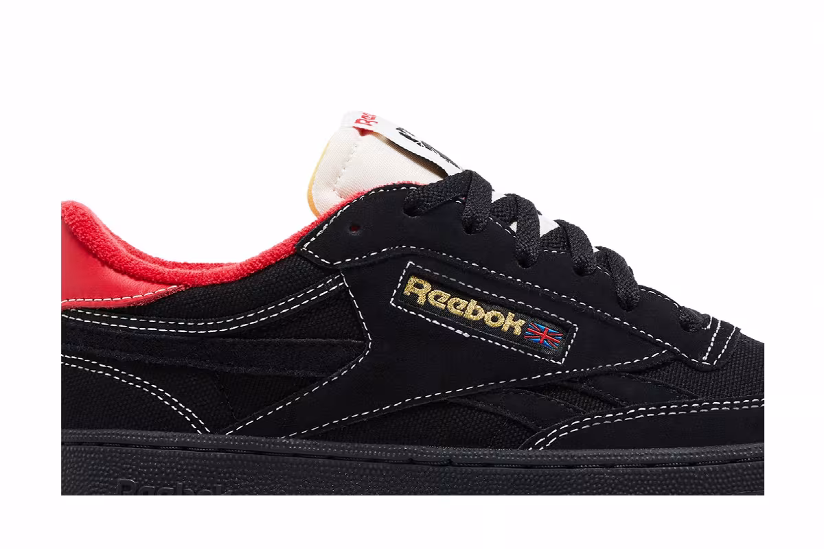 Reebok Club C Revenge Human Rights Now! - Black, view 3